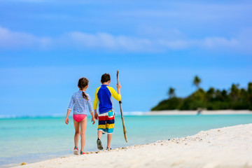 Kids at beach