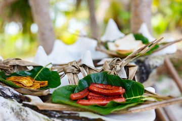 Local south pacific food