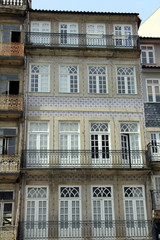 Fototapeta na wymiar Fassade in Porto, Portugal
