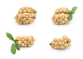 Longkong fruit or Lansium parasiticum