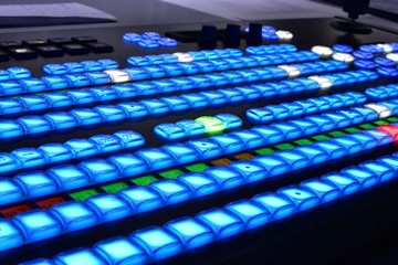 Obraz premium Television Equipment Video Mixer