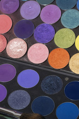 Make-up colorful palette