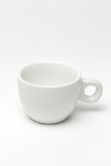 白いコーヒーカップ