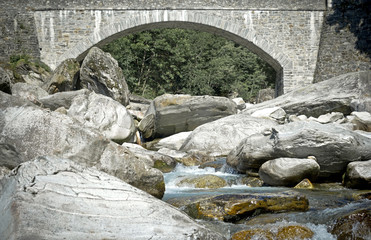 Stone Bridge, Ticino, Switzerland