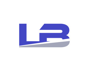 LB Letter Logo Modern