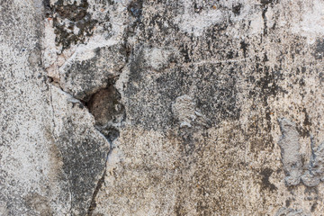 Bare raw concrete wall texture useful as background