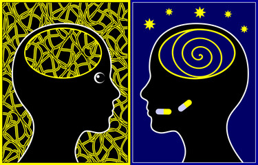 Concept of Sleeping Pills