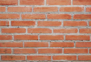 Background of new brick wall
