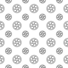 seamless pattern with camera shutter