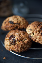 Healthy muesli cookies