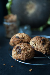 Healthy muesli cookies