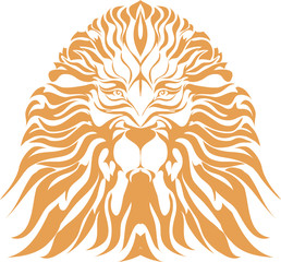 Lion Head Vector © Copceac Oleg