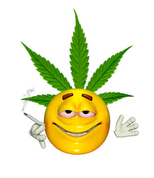 Emoticon Getting High