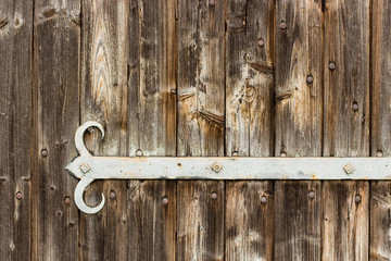 Desktophintergrund Holztür