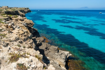  Favignana island.Sicily, Italy, Aegadian