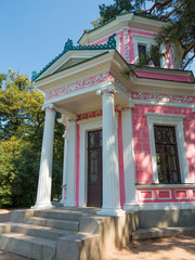 Pink pavilion