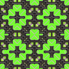 Obraz premium Decoration tile generated seamless texture