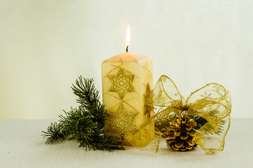 christmas candle