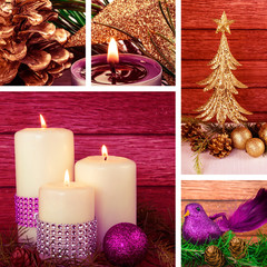 christmas collage