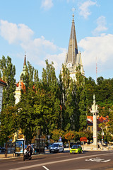 Fototapeta na wymiar Ljubljana, sv. Jakob (August 2015)