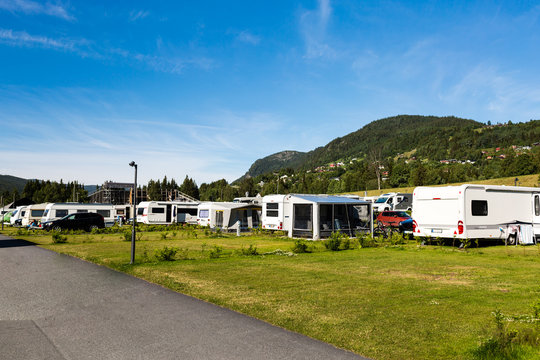 Campsite in Norway