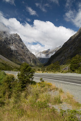 Amazing Mountains at Milford Sound, New Zealand