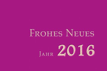 2016 Jahreswechsel, deutsch