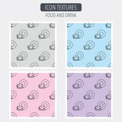 Coffee cup icon. Food and drink sign.