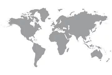 Cercles muraux Carte du monde carte du monde