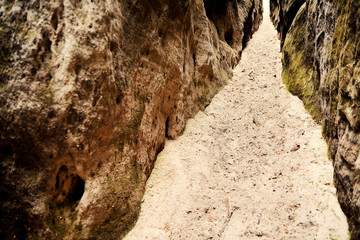 stone road