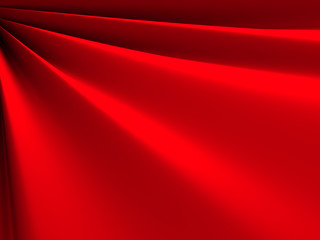 Red Satin Cloth Texture Elegance Background