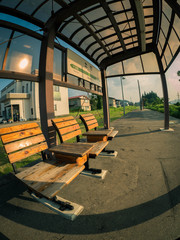 train station in japan countryside