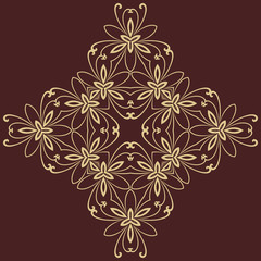 Oriental Abstract Vector Pattern