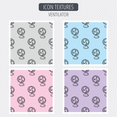 Fototapeta premium Ventilator icon. Fan or propeller sign.