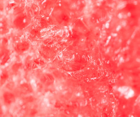 the flesh of watermelon. Super Macro