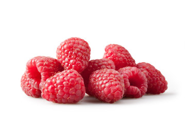 Isolated raspberry
