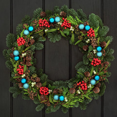 Fototapeta na wymiar Decorative Wreath