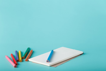 Sketchbook with color pen