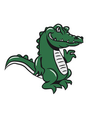 Crocodile frame text