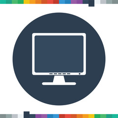 Computer screen icon.