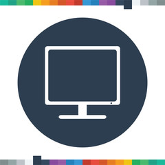Computer screen icon.