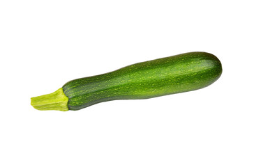 Vegetable marrow (zucchini), isolated on white background