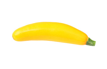 Vegetable marrow (zucchini), isolated on white background