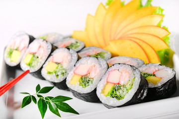 Tropical sushi