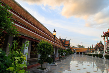 Wat Suthattepwararam. Bangkok Thailand