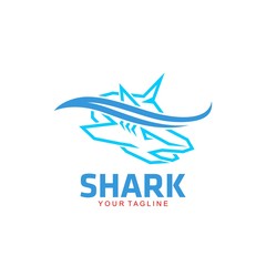 Shark Logo Template