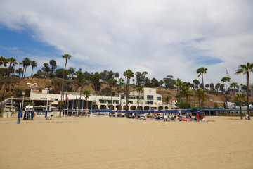Santa Monica Beach architecture