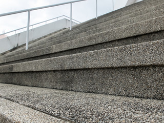 Concrete stairs texture background