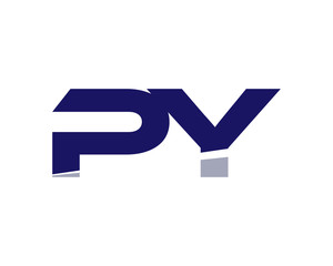 PY Letter Logo Modern