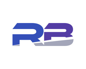 RB Letter Logo Modern
